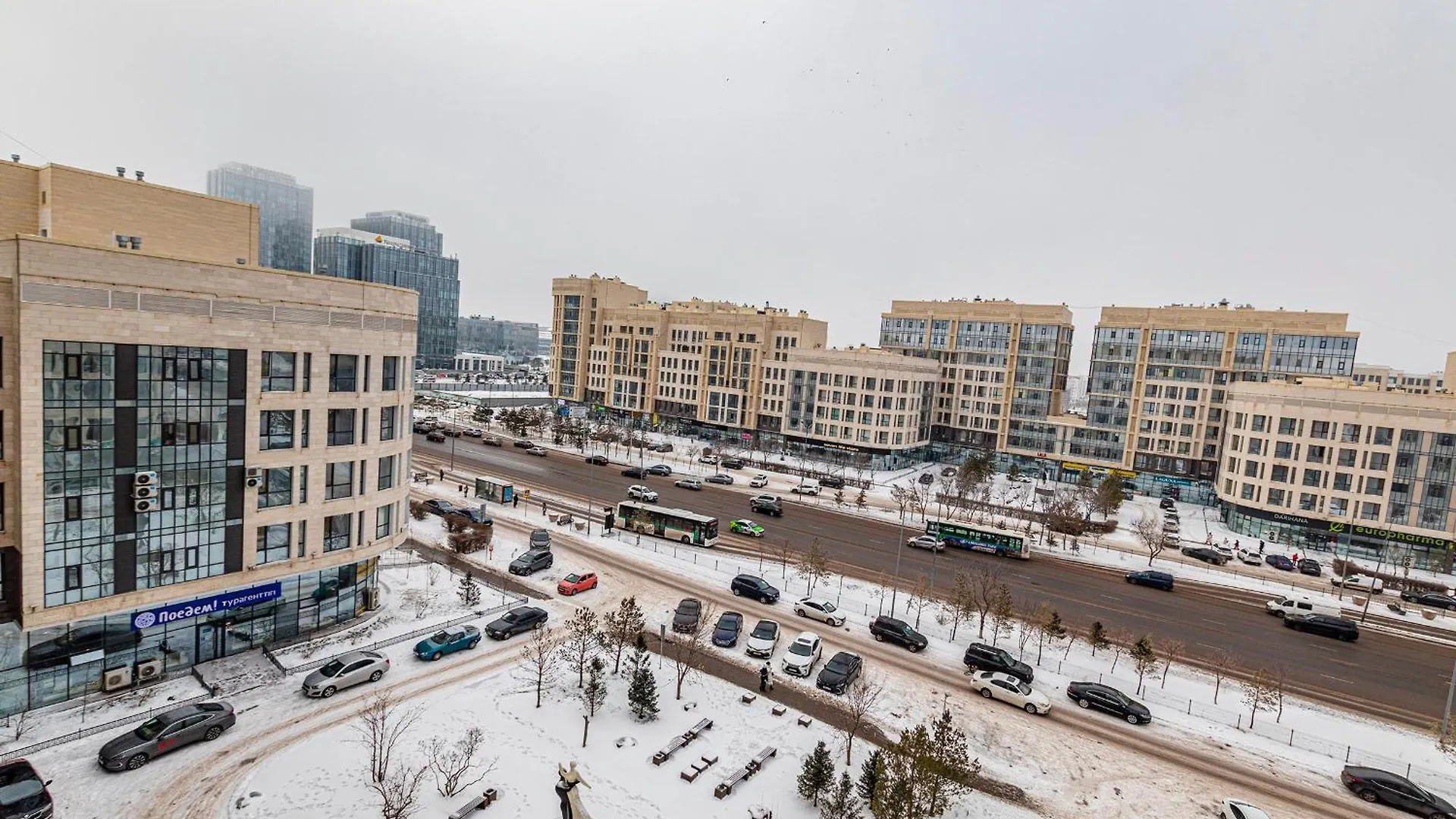 Apartment Светлая Однокомнатная Квартира В Жк Promenade Expo Nur-Sultan